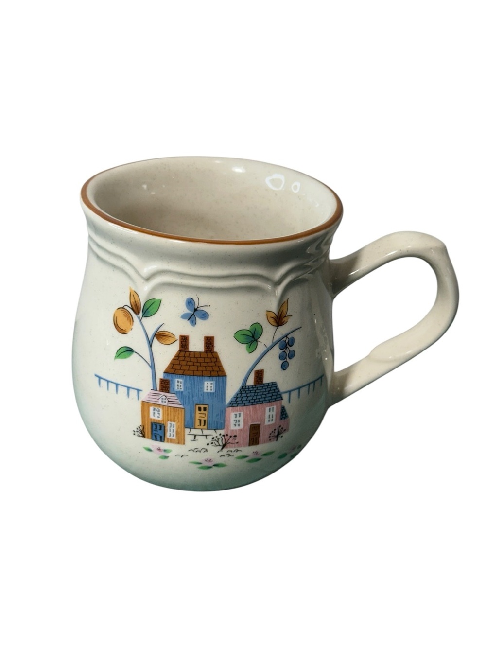Vintage International Stoneware Heartland Farmhouse Cottage Core Coffee Mug